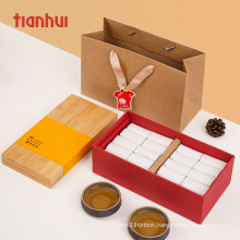 Lid Cosmetic Gift Box Sets Paper Tea Packaging Bamboo Gift & Craft,food & Beverage Packaging Wood, Paper Paperboard Rectangle